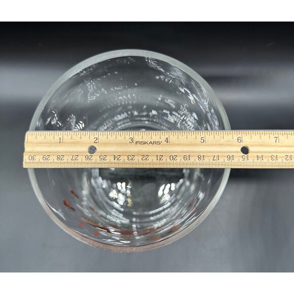 Vintage Woodland Creature Mushroom Moth Glass Container Jar Rhinestone Botanical - Picture 10 of 10